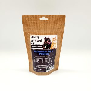 Bully food
friandises 80% poisson
100gr