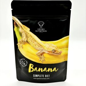 gecko nutrition banane
 nourriture complète
 50gr