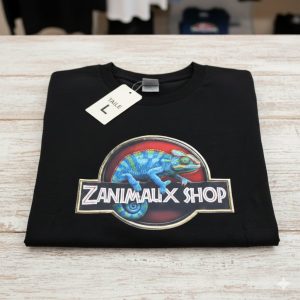 tee-shirt Zanimaux shop 
Caméléon logo
taille L